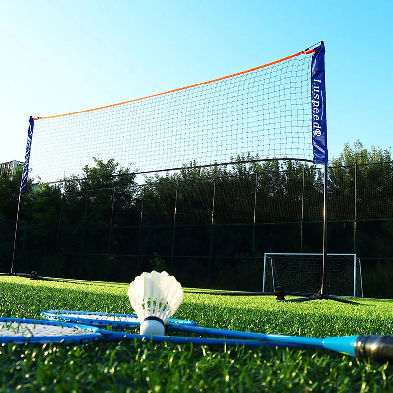 Sammenleggbar Profesjonell Badmintonnett – Allsidig Sportsnett for Trening og Spill