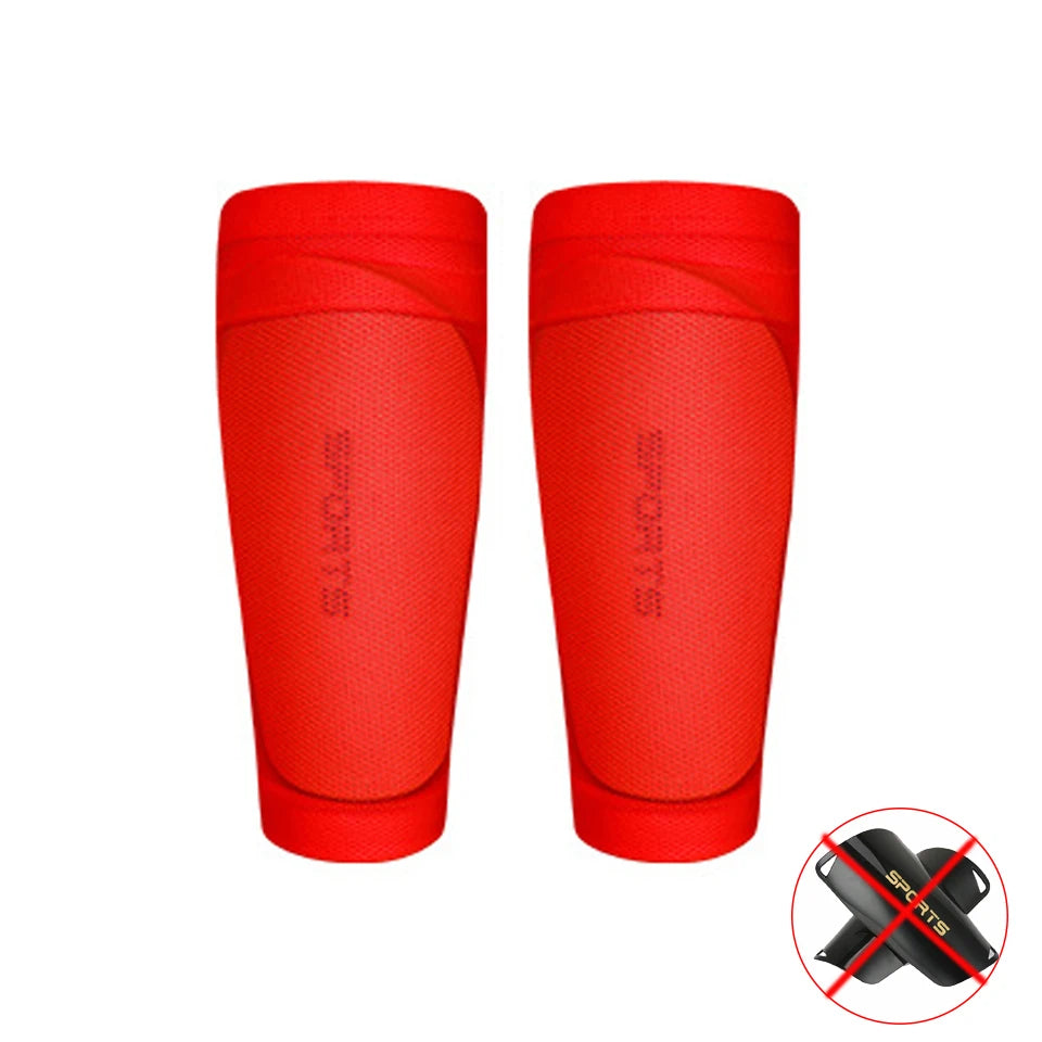 Loogdeel 1 Pair Soccer Shin Guards for Kids Youth Adults Sleeves Flexible Soccer Shin Guard Leg Support Soccer Shin Guard Sleeve