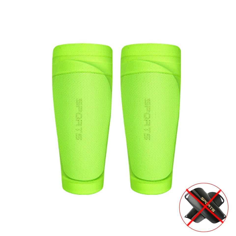 Loogdeel 1 Pair Soccer Shin Guards for Kids Youth Adults Sleeves Flexible Soccer Shin Guard Leg Support Soccer Shin Guard Sleeve