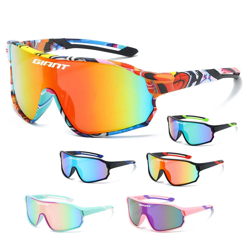 GIANT Sykkelbriller – UV400 REVO Linser med HD-klarhet og Antidugg