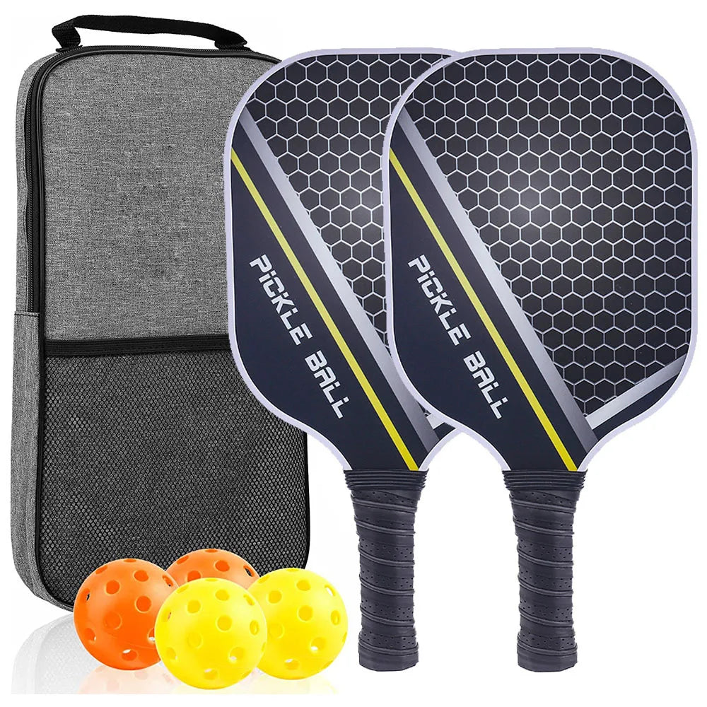 Pickleball Paddles Set – Lett, slitesterkt og godkjent for alle nivåer