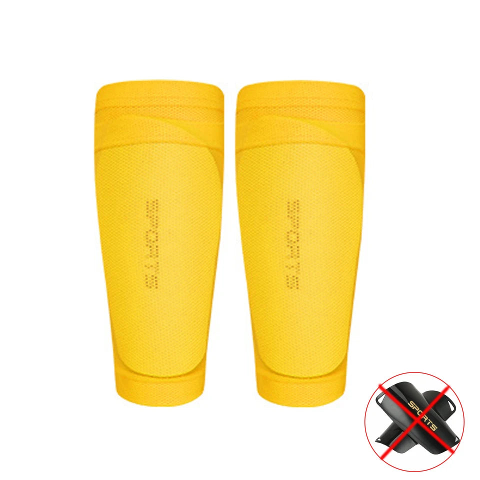 Loogdeel 1 Pair Soccer Shin Guards for Kids Youth Adults Sleeves Flexible Soccer Shin Guard Leg Support Soccer Shin Guard Sleeve