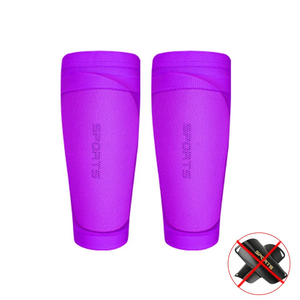 Loogdeel 1 Pair Soccer Shin Guards for Kids Youth Adults Sleeves Flexible Soccer Shin Guard Leg Support Soccer Shin Guard Sleeve