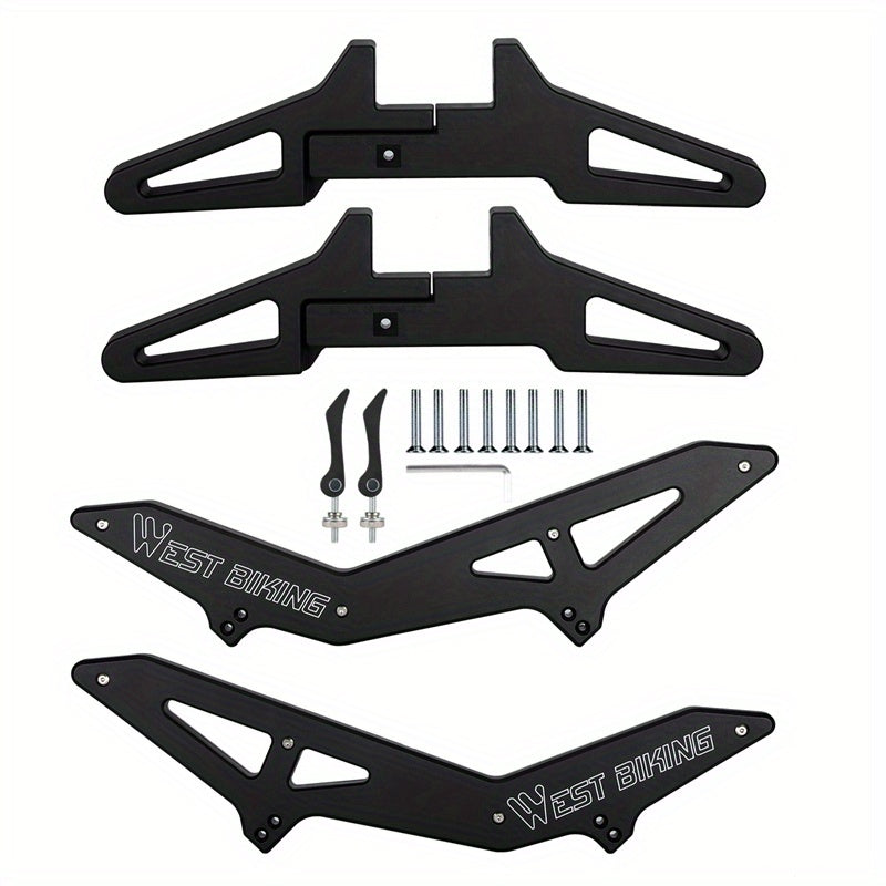 West Biking Justerbart Sykkelstativ – Plassbesparende innendørs oppbevaring for landevei- og terrengsykler