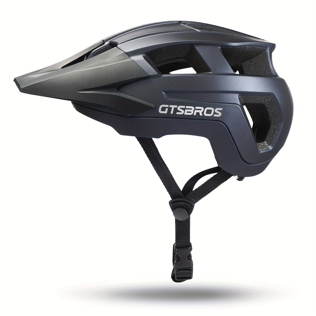 GTSBROS Unisex Sykkelhjelm med Solskjerm – Lett, Sikker og Komfortabel