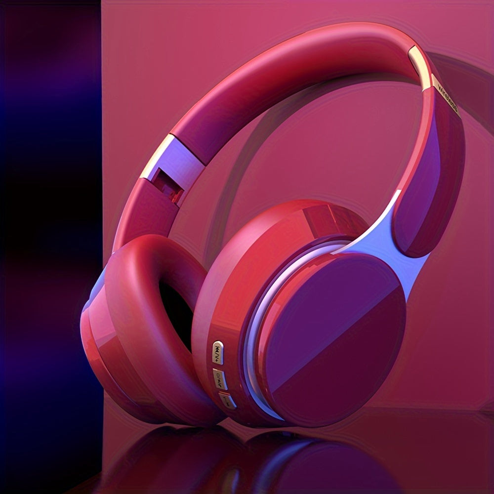 07S Trådløst Gaming Headset – Surroundlyd, Sammenleggbart Design og Kraftig Batteri