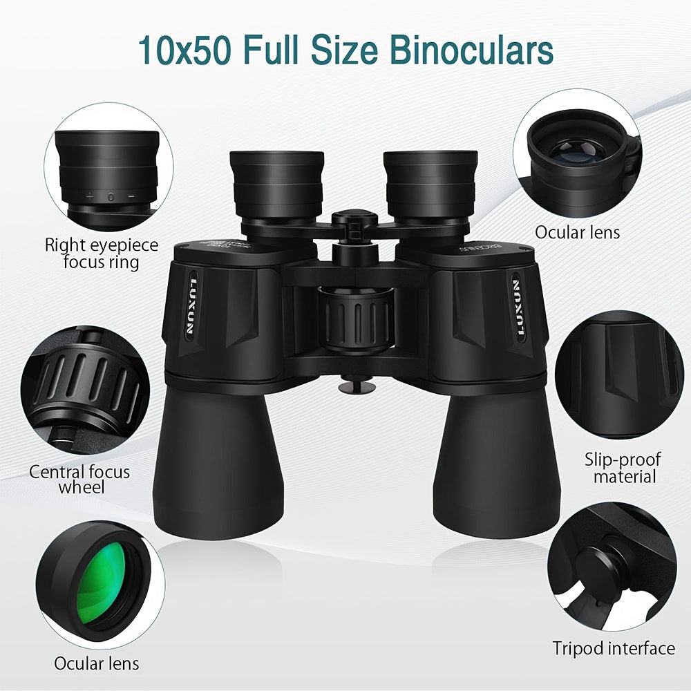 Fugletitting og sport med 10x50 HD-kikkert – Robust og allsidig